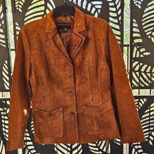 Bernardo Suede Leather Jacket